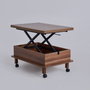 Hanah Home Mesa de Café Nino - Nogal